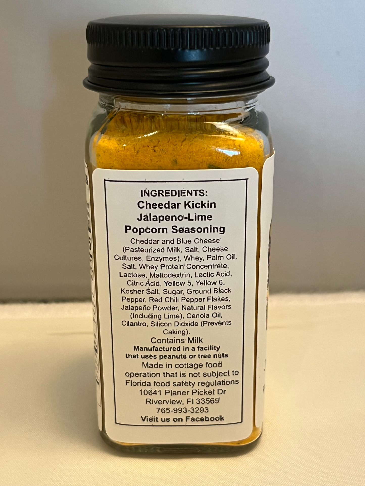 Cheddar Jalapeño-Lime Popcorn Seasoning