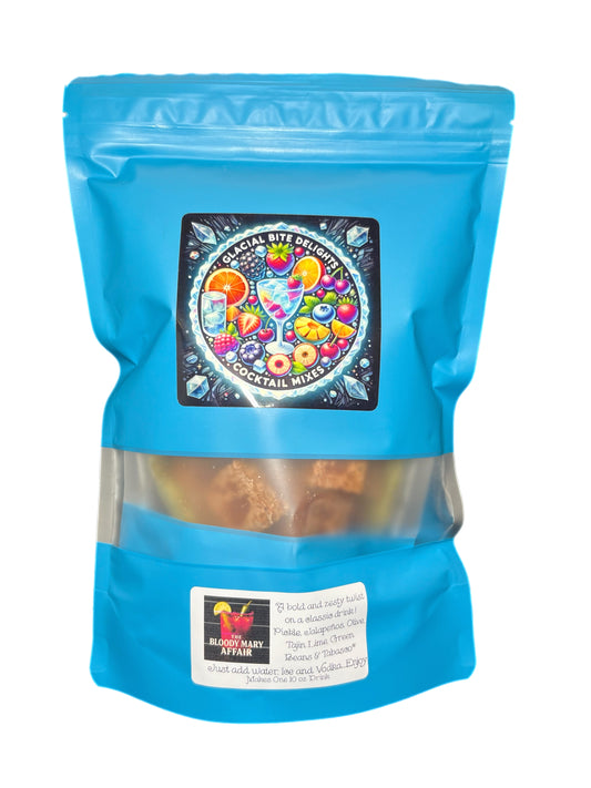 Freeze-Dried Bloody Mary Mix with Garnishes