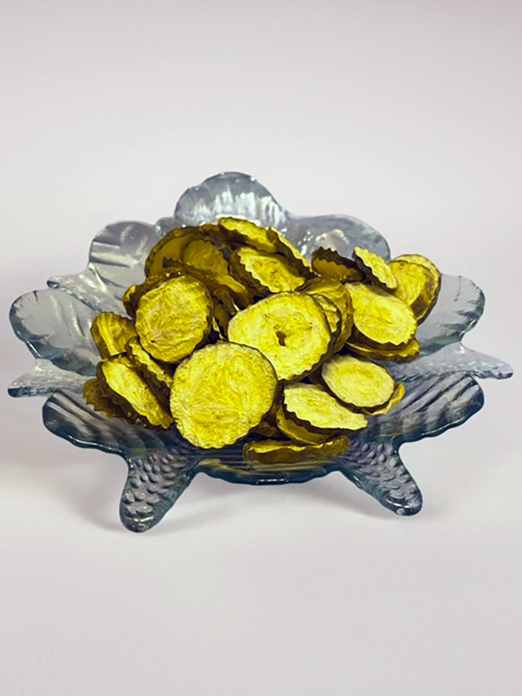 Freeze-Dried Kosher Dill Pickle Chips