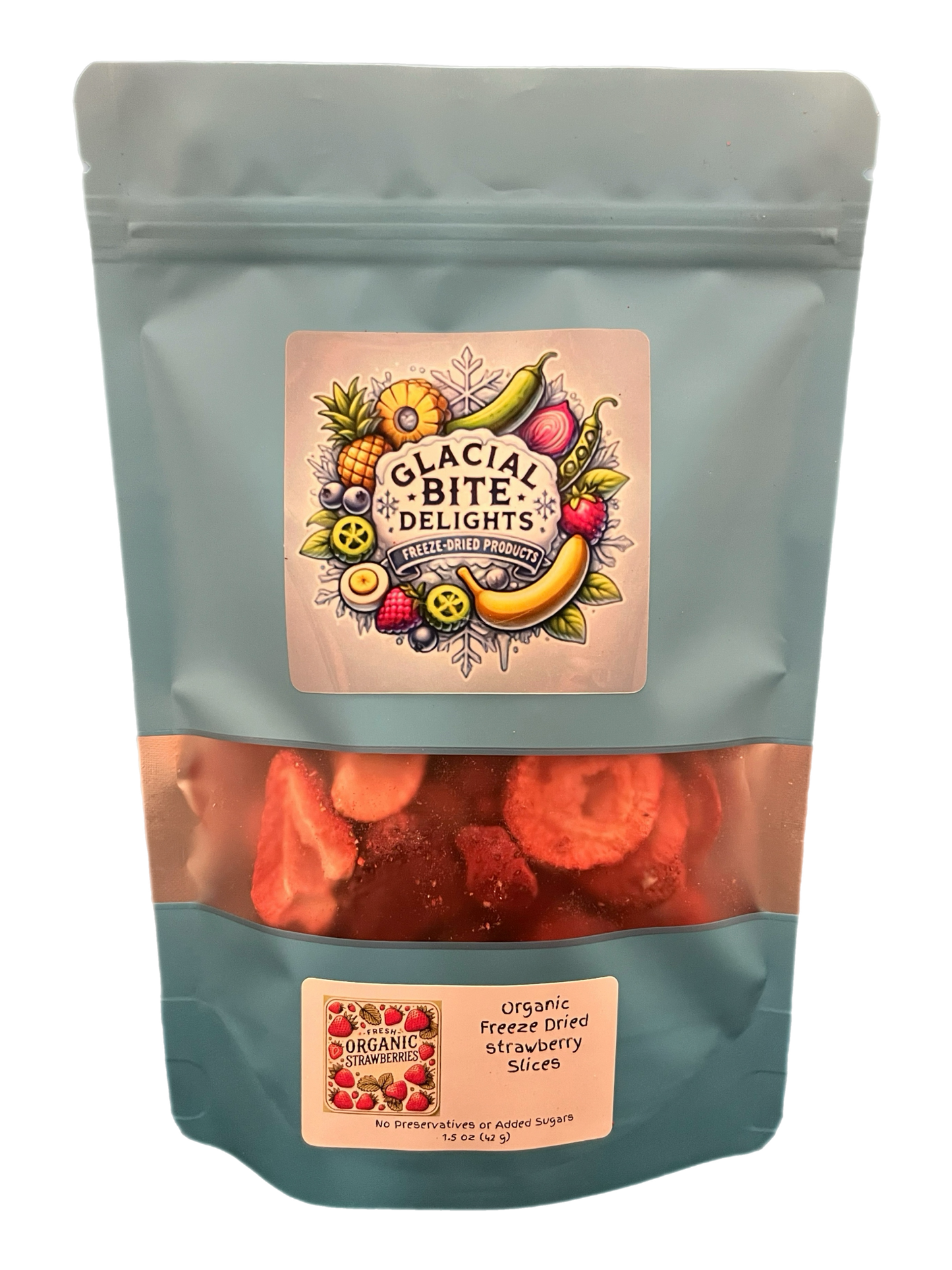 Organic Freeze-Dried Strawberry Slices