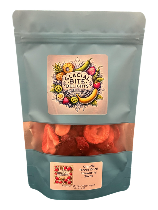Organic Freeze-Dried Strawberry Slices