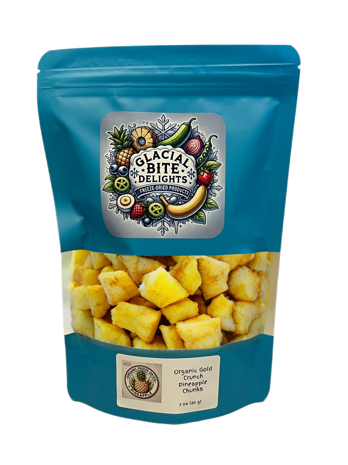 Organic Freeze-Dried Pineapple