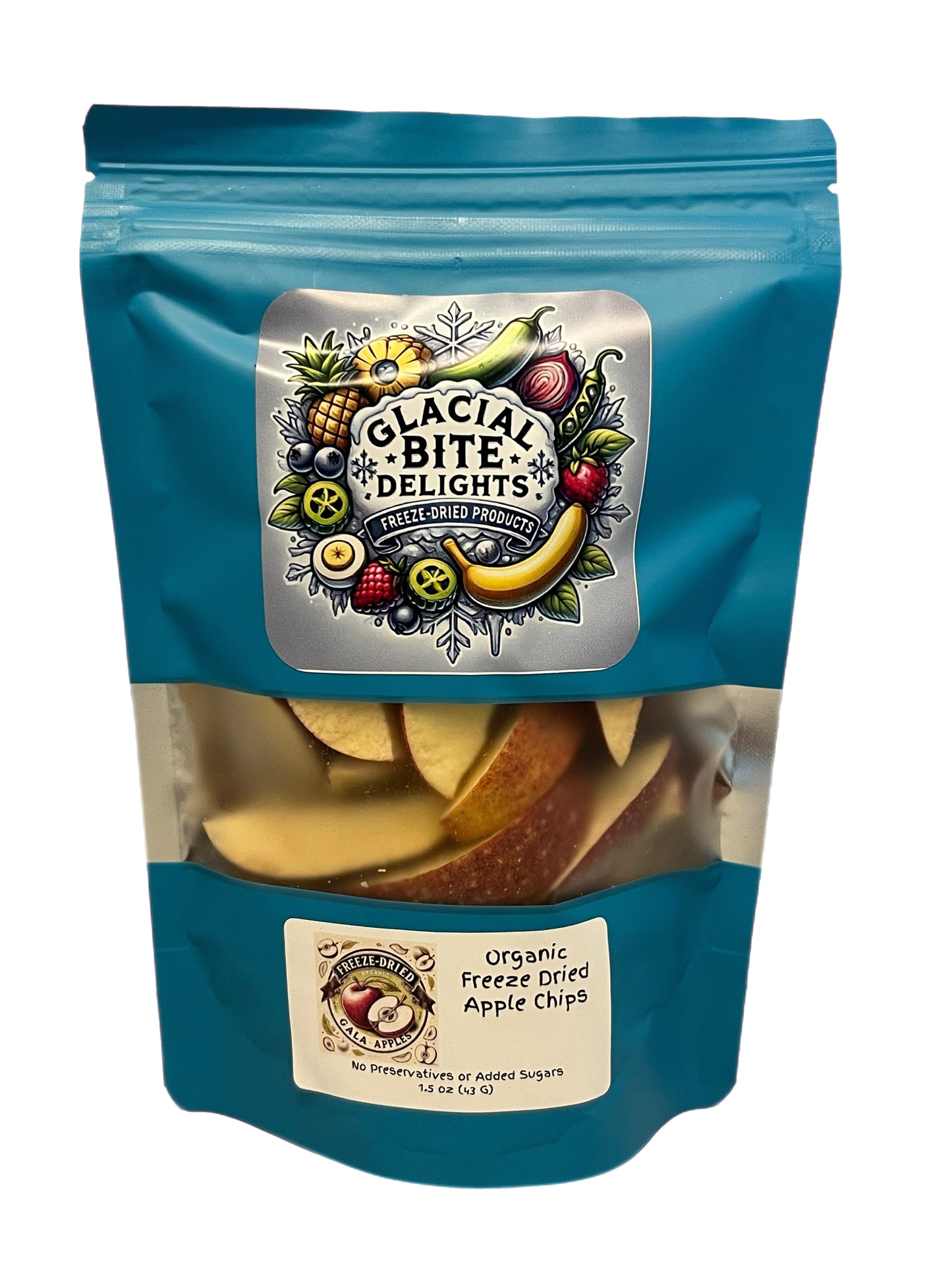 Freeze-Dried Organic Gala Apple Chips