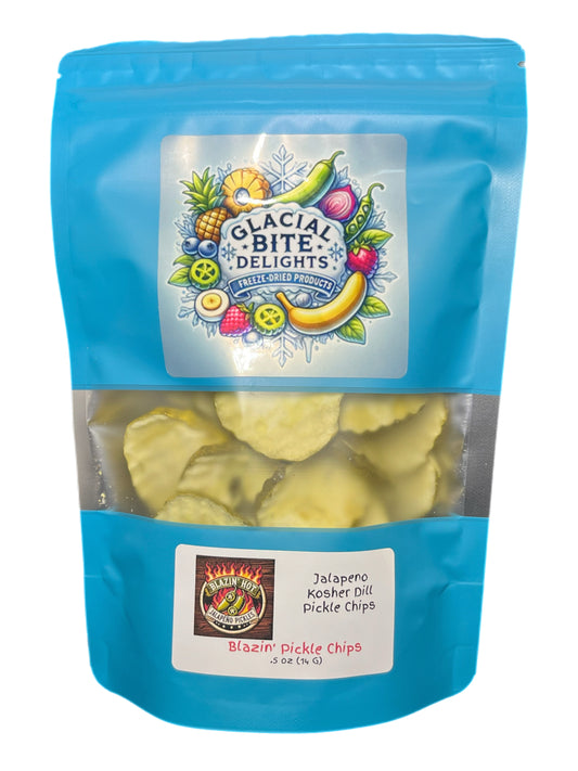 Freeze-Dried Blazin Jalapeno Pickle Chips