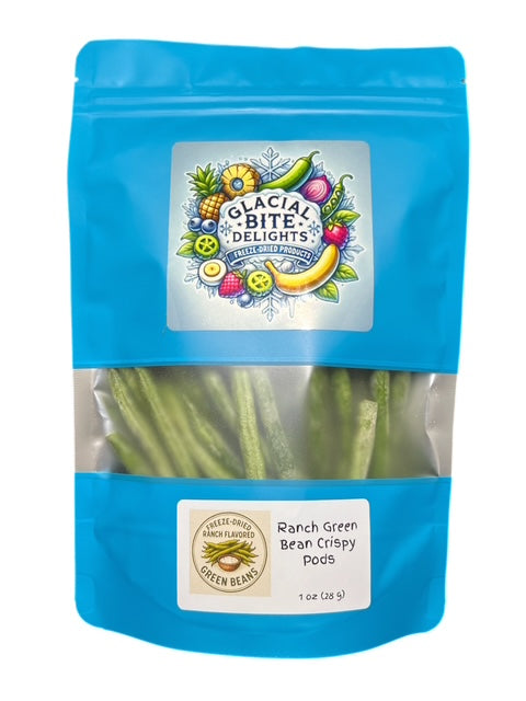 Freeze-Dried Ranch Green Bean Crispy Pods