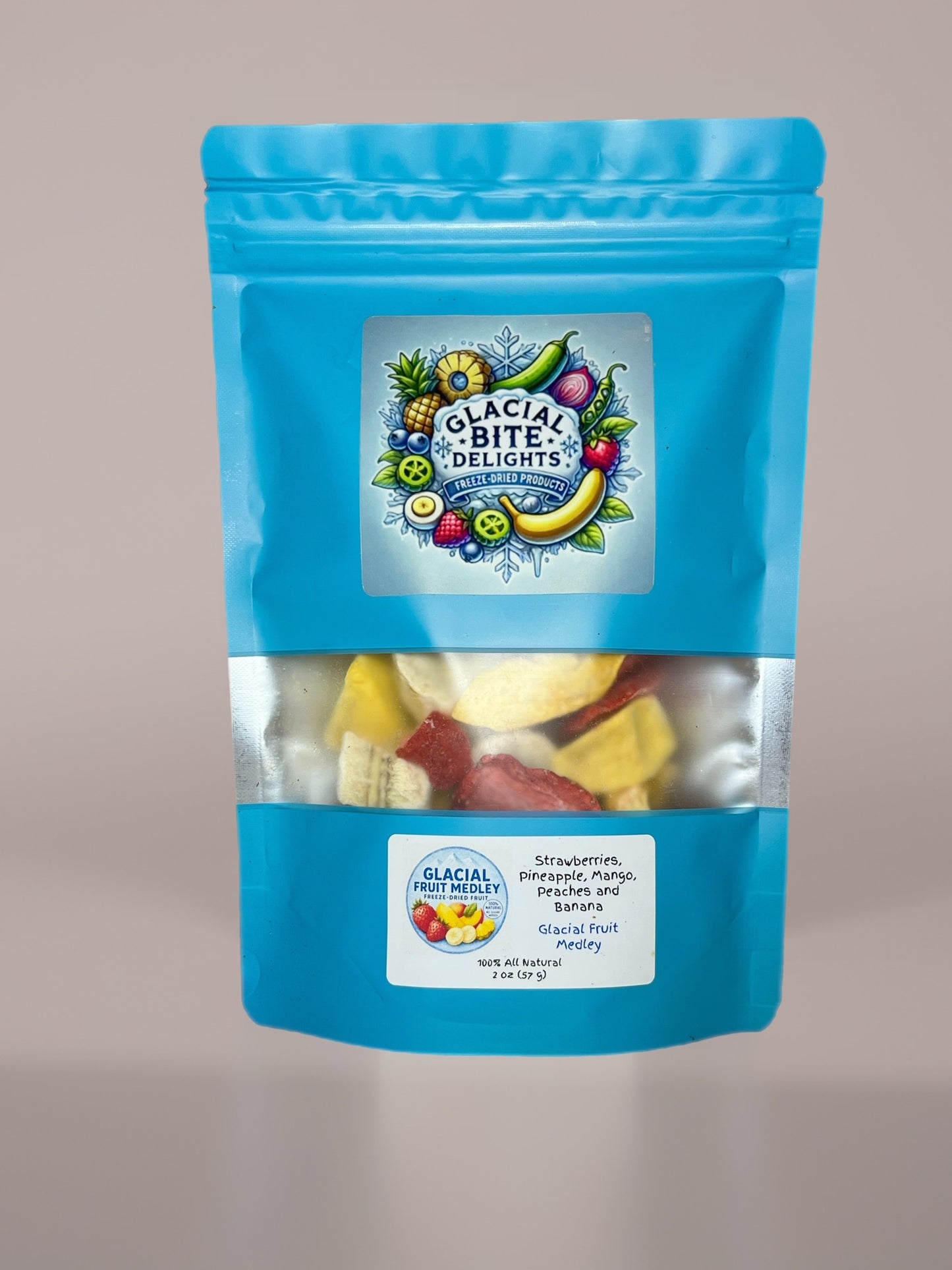 Glacial Fruit Medley Freeze-Dried Fruit Mix